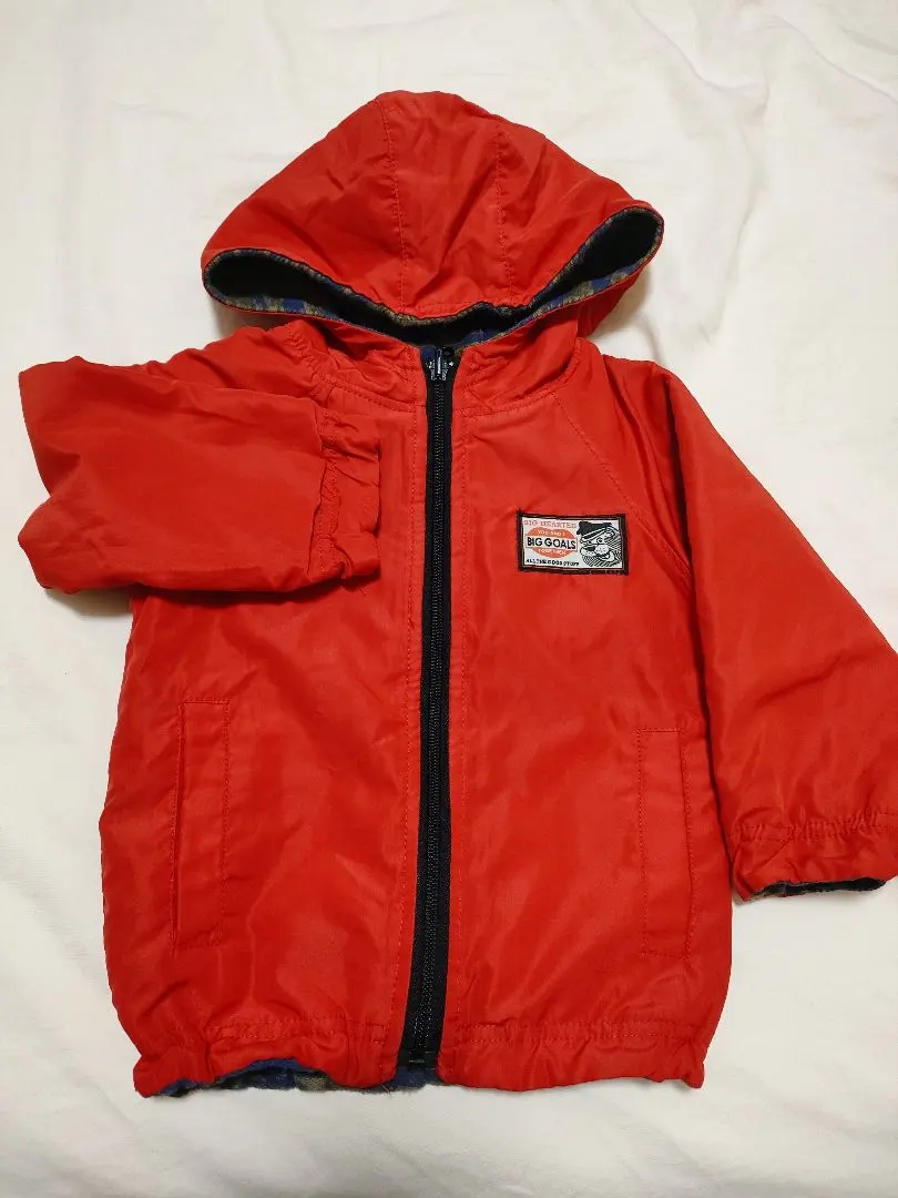 美品 外套 夾克 夾克 90cm 雙面穿 F.O.KIDS 的縮圖