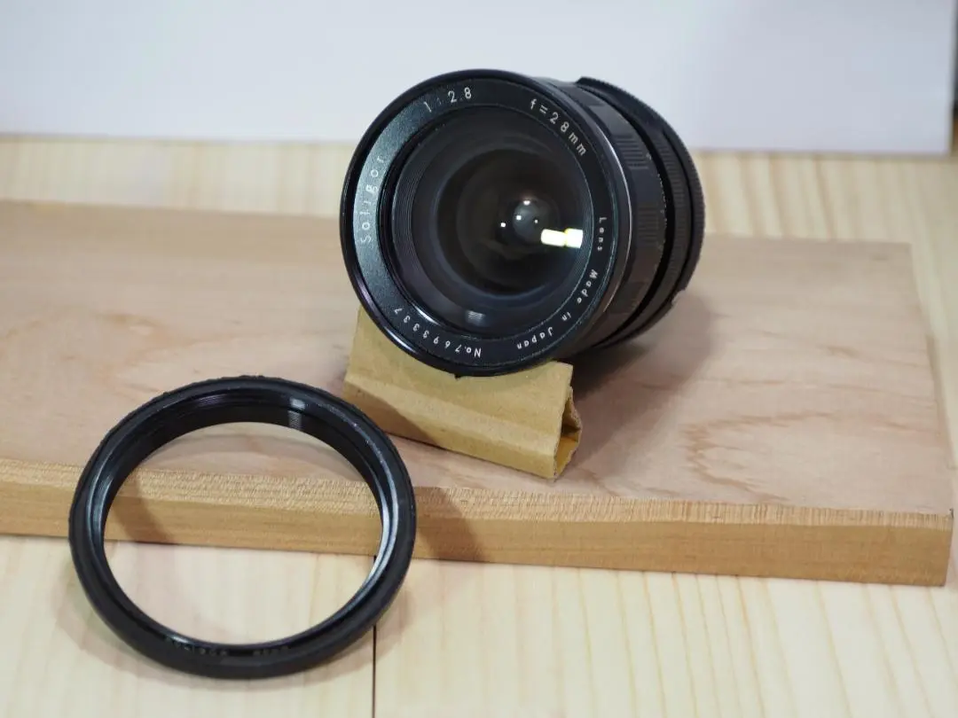 希少美品 Soligor 単焦点レンズ 28mm f2.8 - メルカリ