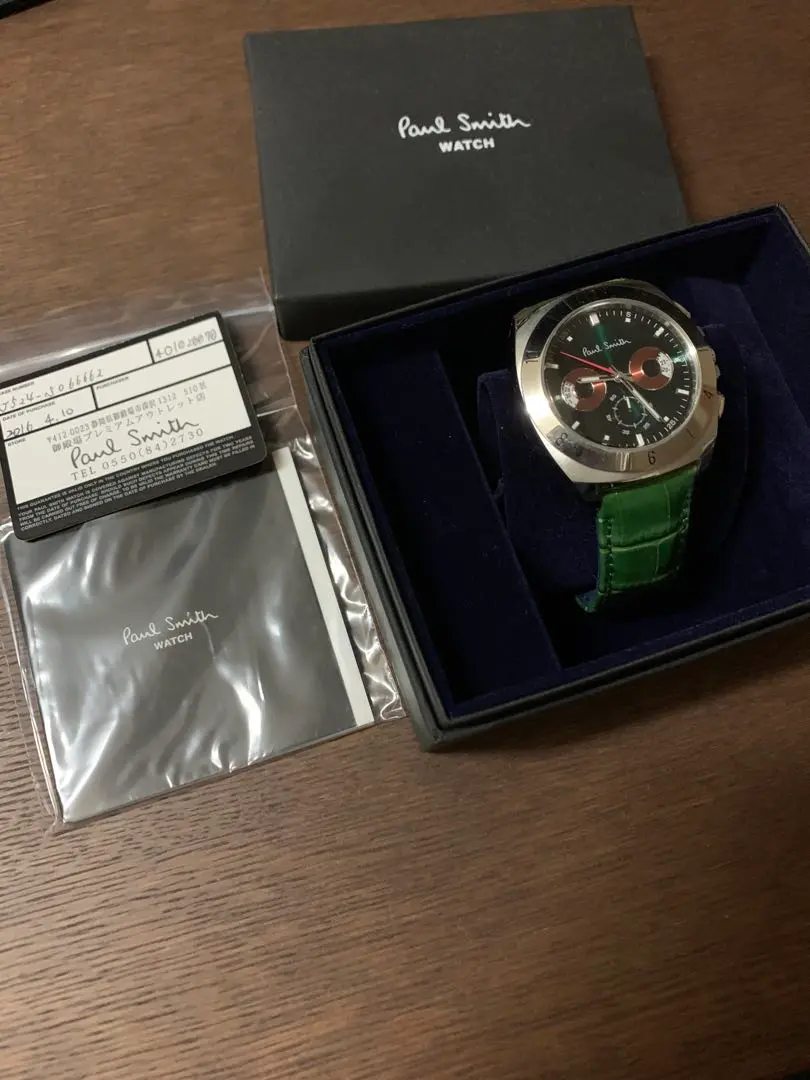 未使用Paul Smith ディスクアイズ腕時計　 フクロウ彫刻あり　箱亀裂あり 2025年最新】ポールスミス ディスクアイズの人気アイテム - メルカリ