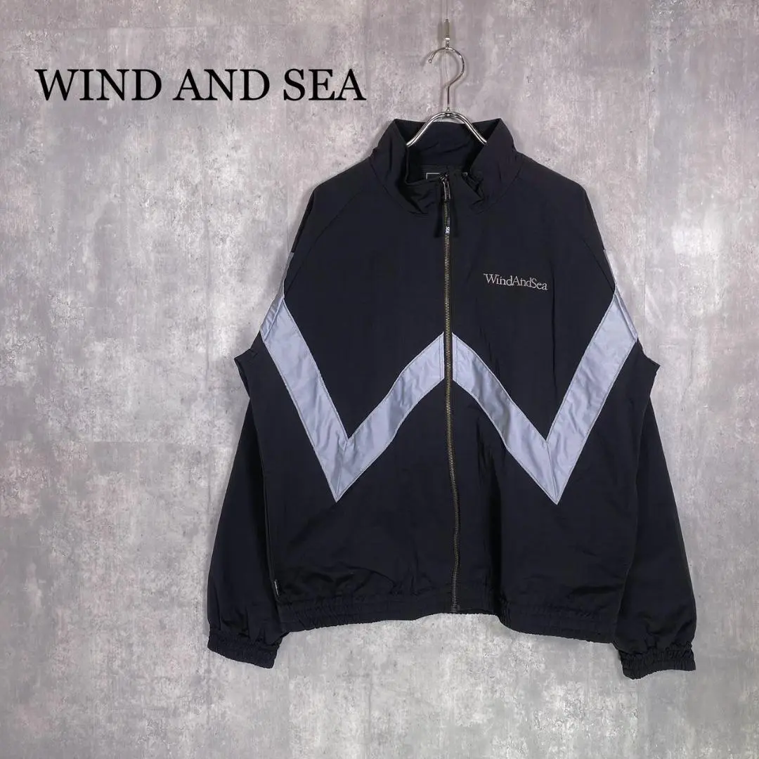 WIND AND SEA 黒 ナイロンジャケット ミリタリーブルゾン 2025年最新】WIND AND SEA ナイロンジャケットの人気アイテム