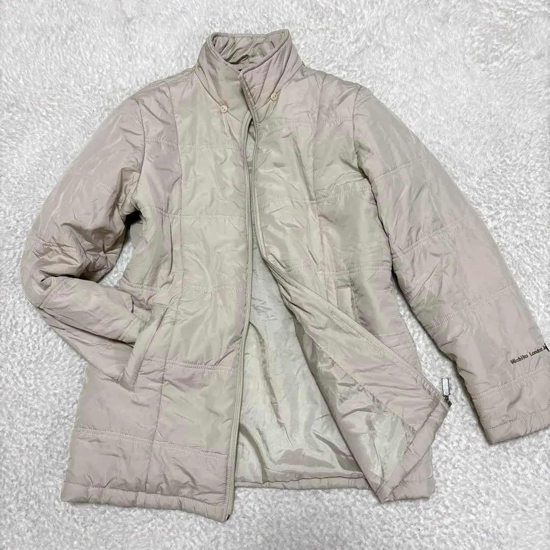 Thumbnail of MICHIKO LONDON Quilted Jacket, L, Beige
