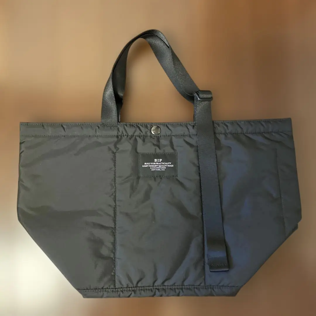 luxe/BAGS IN PROGRESS ナイロントートバッグ BIP SmallSidePocketTote_BIP052CN_O