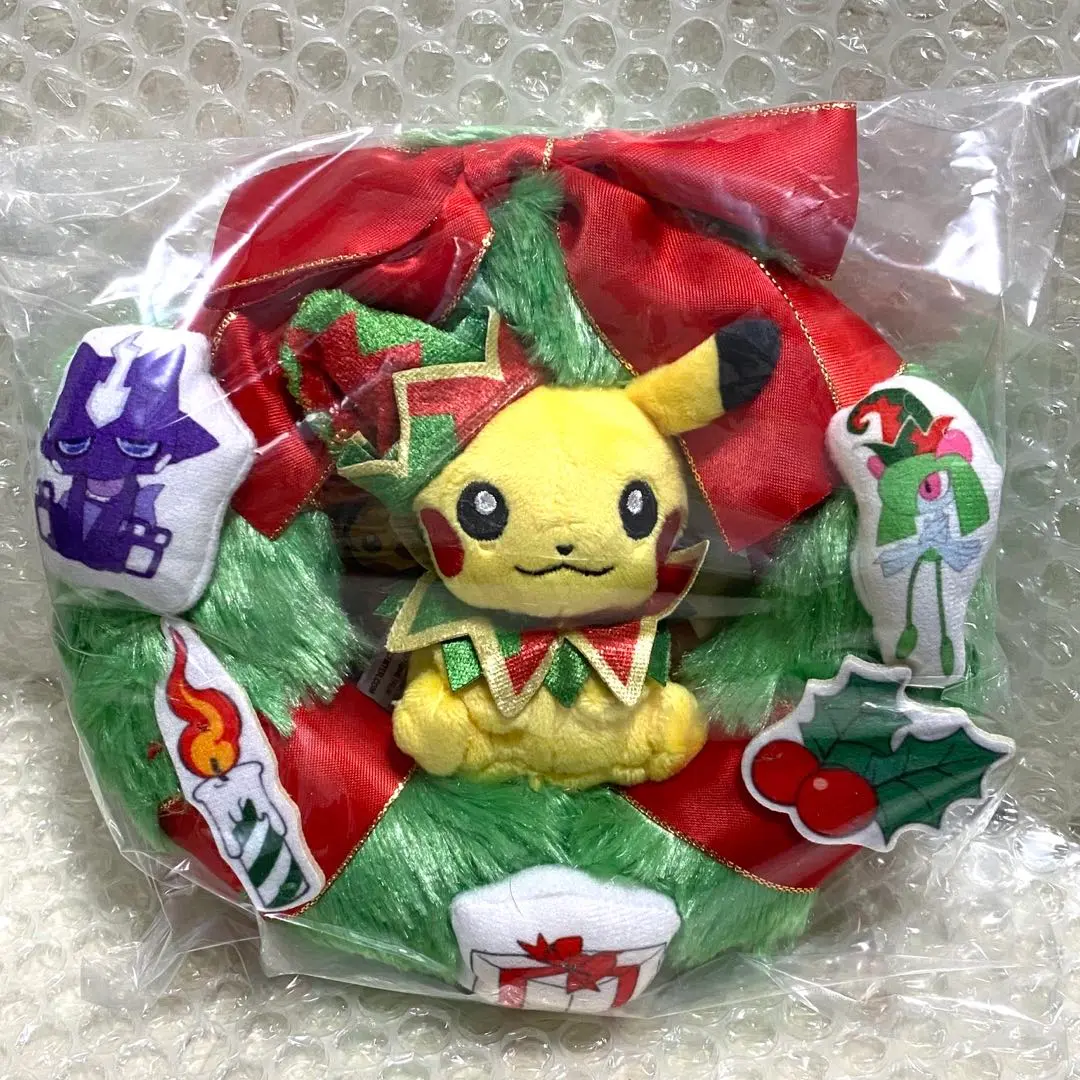 ぬいぐるみ　[破損品] ピカチュウ クリスマスリースピカチュウとプレゼントぬいぐるみ 「ポケットモンスター」 Amazon.co.jp: 三英貿易(Sanei Boeki) ポケットモンスター ALL