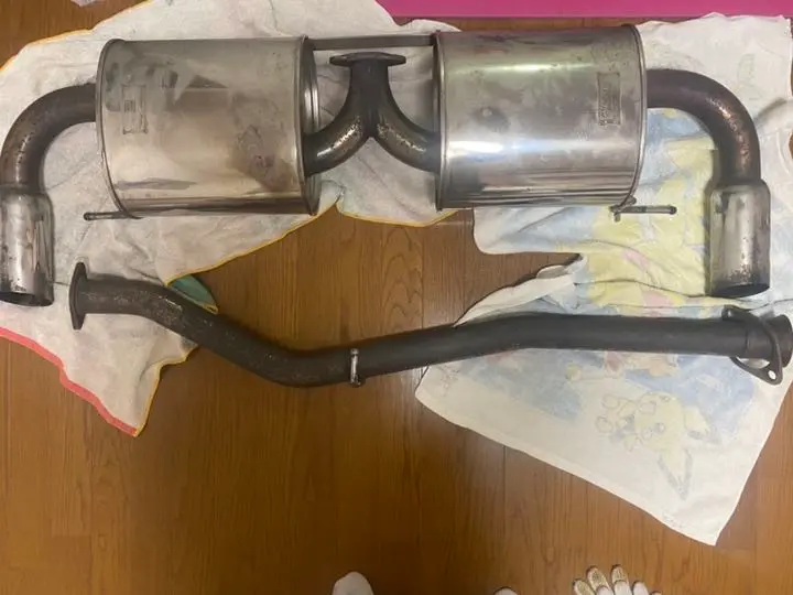 オートエグゼ　マフラー NB6Cで使用　手渡しのみ オートエグゼ マフラー NB6Cで使用 手渡しのみ