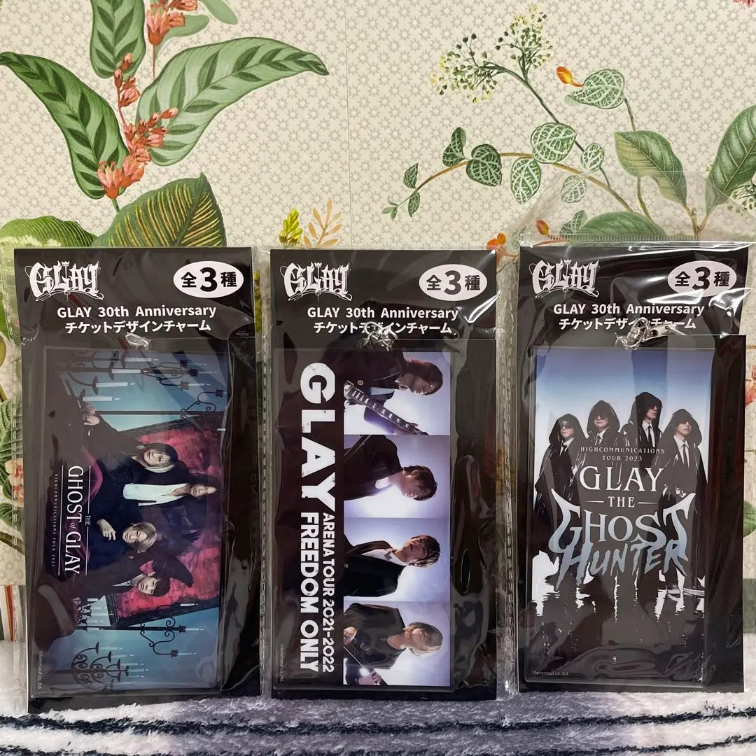 GiGO×GLAY 30th Anniversary チケットデザインチャーム Amazon.co.jp: GiGO×GLAY 30th Anniversary チケットデザイン