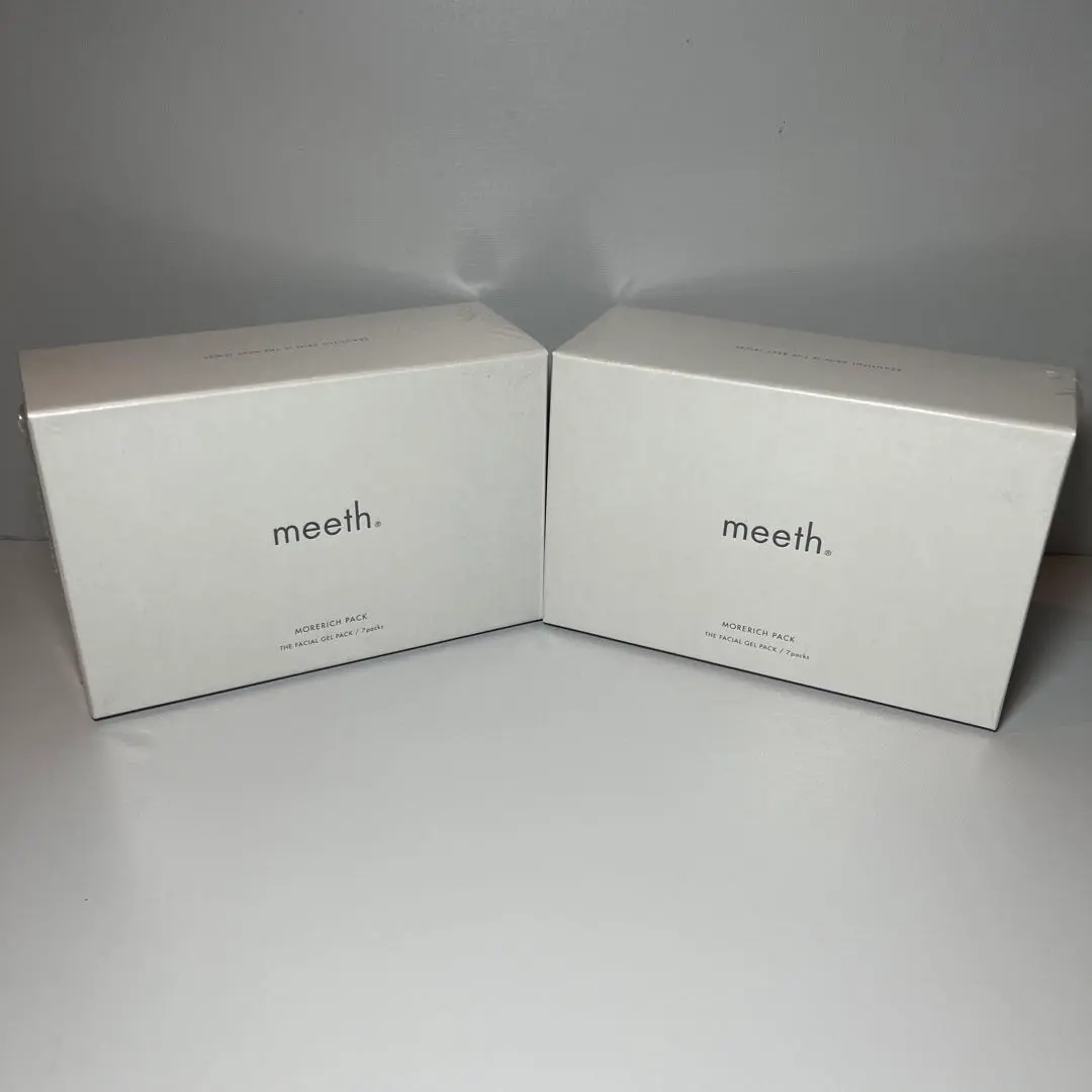 未使用 meeth(ミース) モアリッチパック 7回 楽天市場】【送料無料】 Meeth モアリッチ パック 7回分