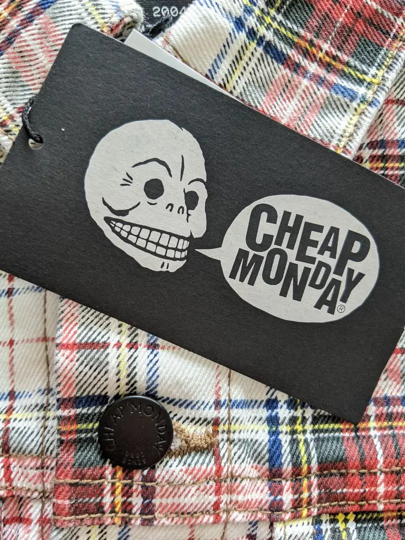 【週末限定セール】デニムジャケット メンズ Gジャン　CHEAP MONDAY 週末限定セール】デニムジャケット メンズ Gジャン CHEAP MONDAY