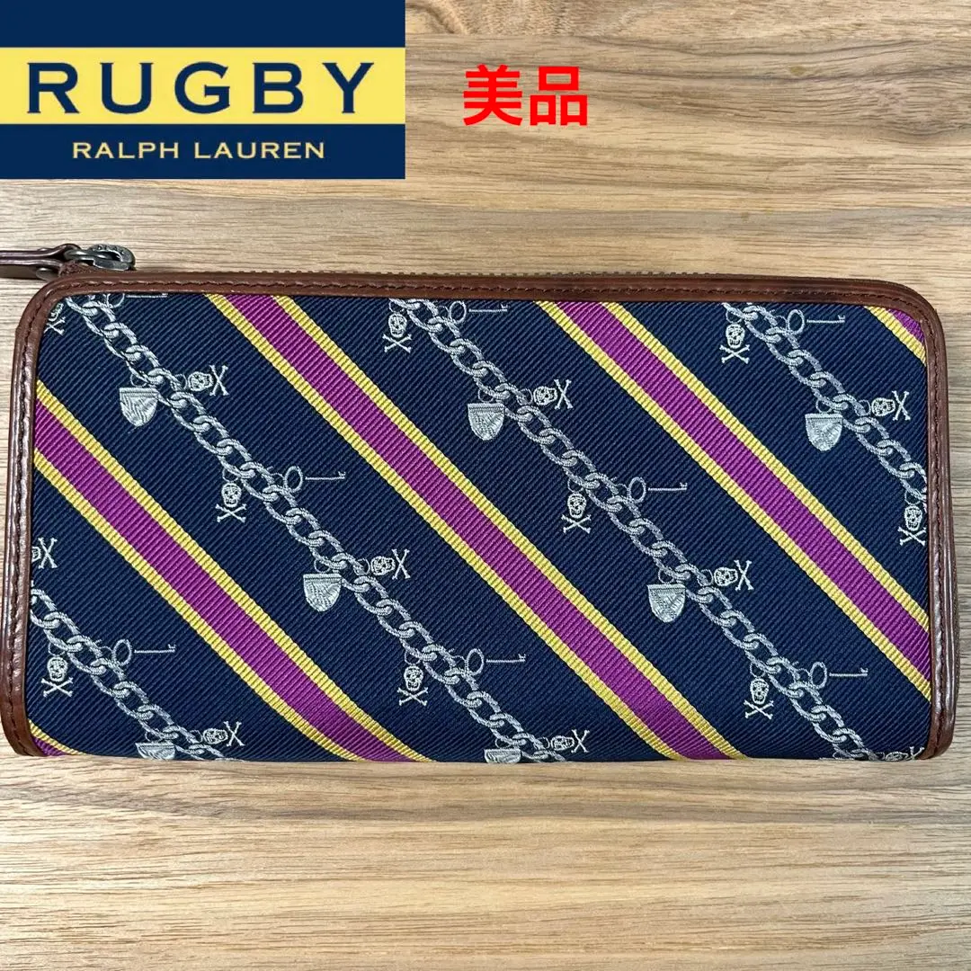 GQ2586◇RALPH LAUREN RUGBY : 二つ折り財布◇ワイン系 GQ2586◇RALPH LAUREN RUGBY: Bi-fold Wallet◇Wine Color Wallets