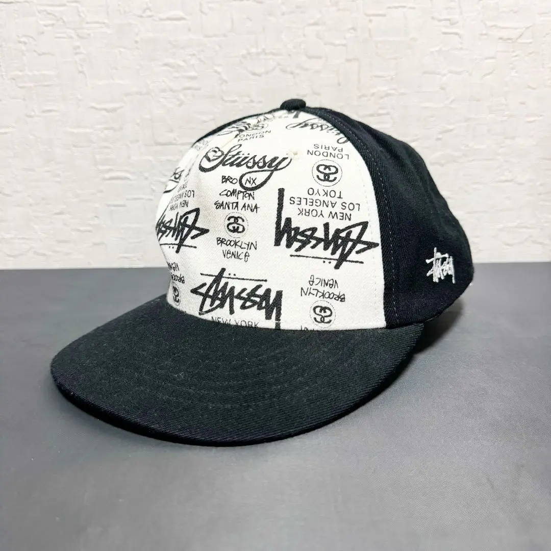 J7 ニューエラ 59fifty ステューシー ヴィンテージ 激レア 1730 J7 ニューエラ 59fifty ステューシー ヴィンテージ 激レア 1730