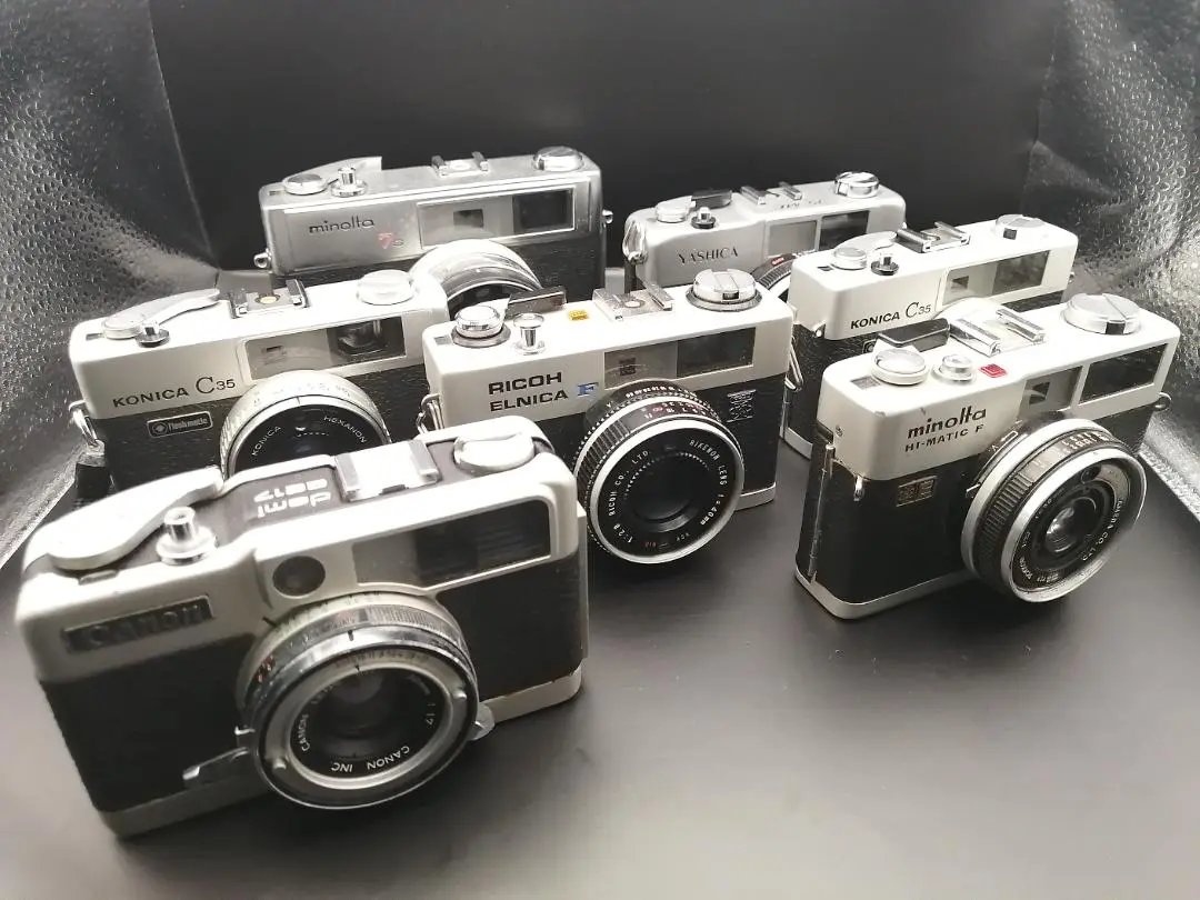 希少品！超美品！完動品★リコー elnica f★フィルム入門＊初期保証＊試写済 希少品！超美品！完動品☆リコー elnica f☆フィルム入門＊