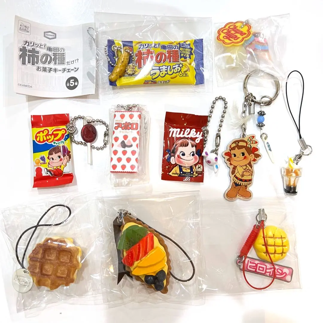 ♯Elg24IJ不二家キャンディ&チョコストラップ全5種 Amazon.co.jp: 不二家 キャンディ＆チョコ ストラップ全5種