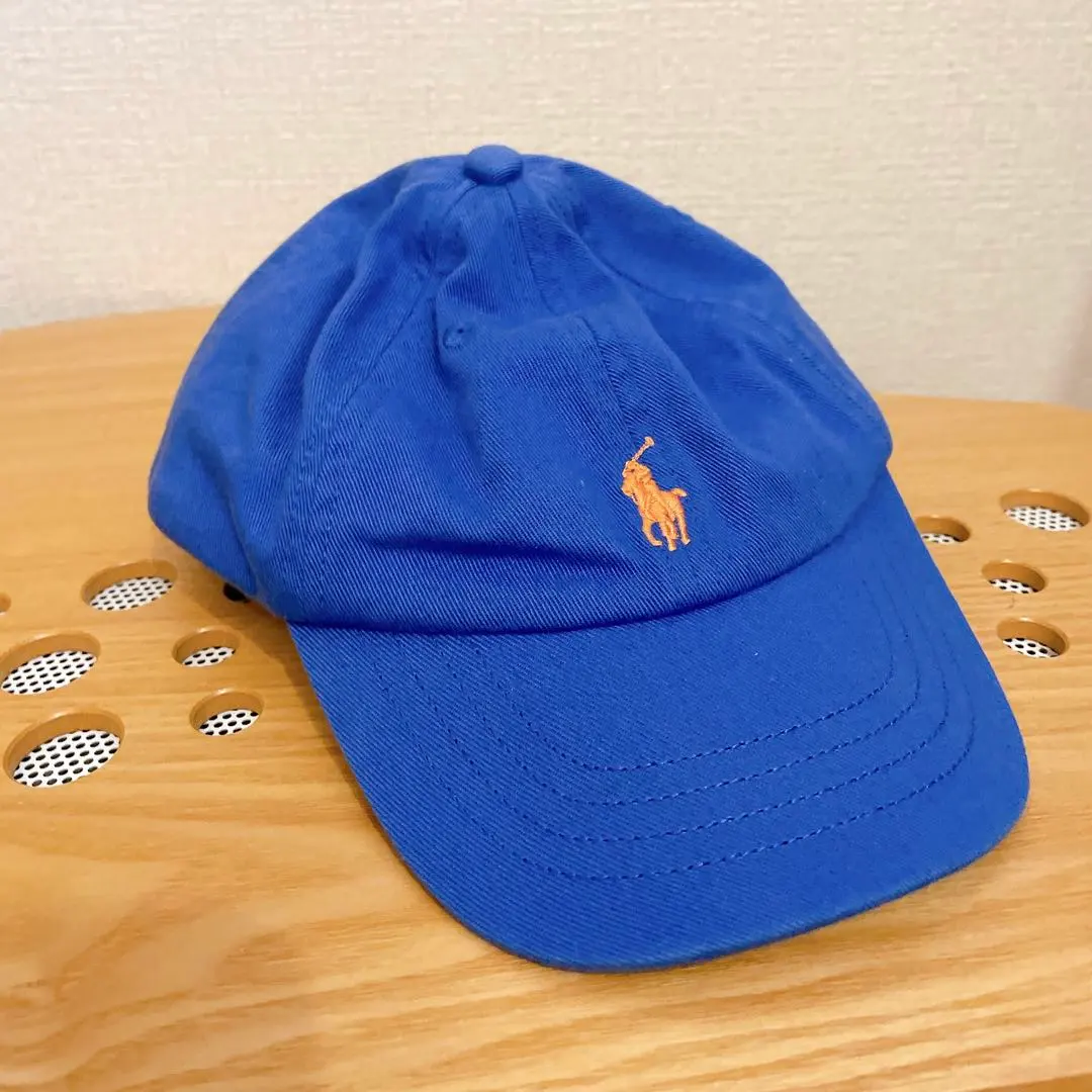 Thumbnail of Excellent condition POLO Polo Ralph Lauren cap hat blue kids children