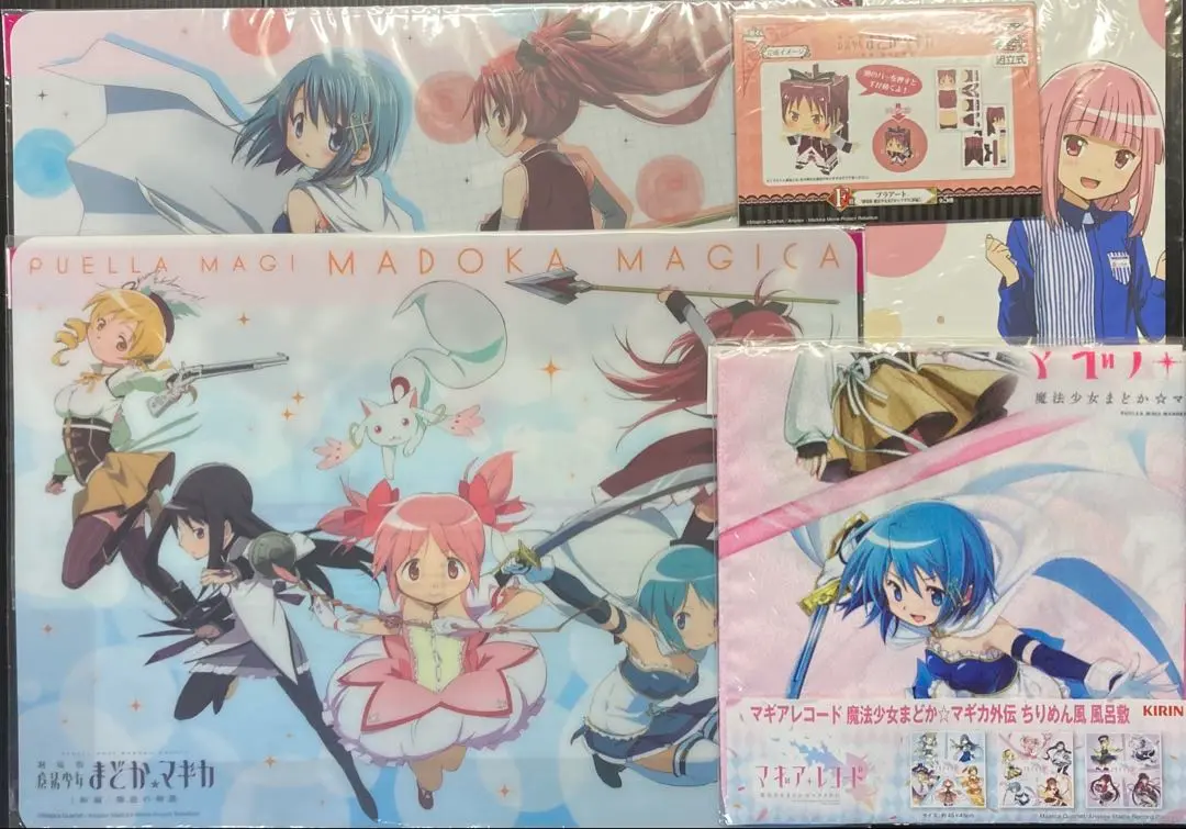 【美品】まどまぎ スイパラ 布ポスター コースター ランチョンマット 2025年最新】ランチョンマット まどかの人気アイテム - メルカリ