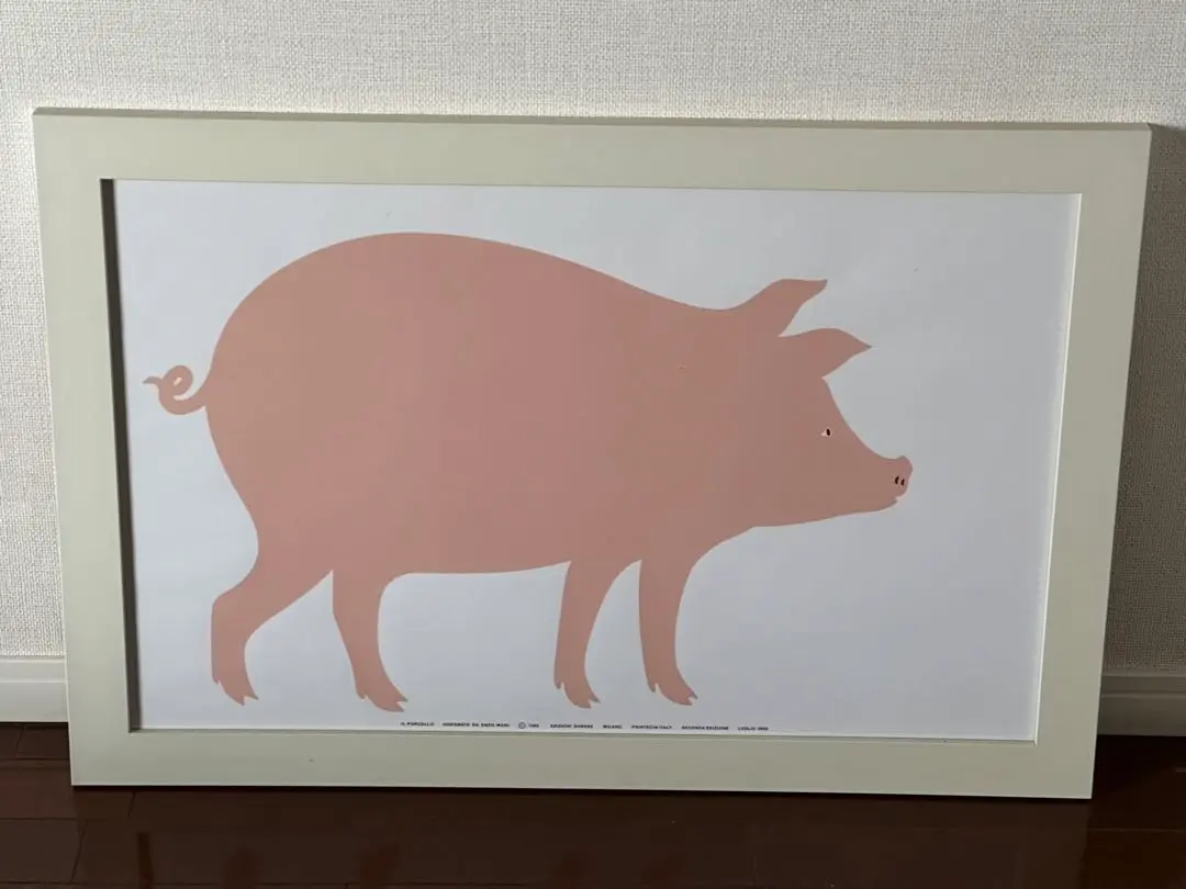 DANESE ダネーゼ EnzoMari エンツォマリ ブタ　ポスター DANESE ダネーゼ EnzoMari エンツォマリ ブタポスター