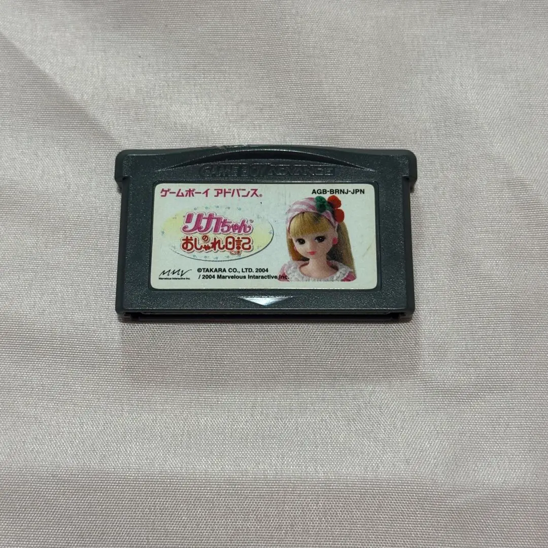 リカちゃんのおしゃれ日記［GAMEBOY ADVANCE］ リカちゃんのおしゃれ日記 ゲームボーイアドバンス GBA - メルカリ