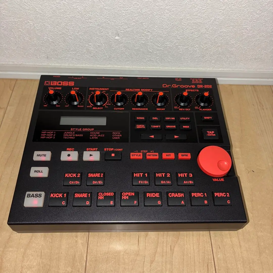 DR-202/BOSS/Dr.Groove/未使用/動作確認済/ドクターグルーブ $_57.PNG?set_id=880000500F