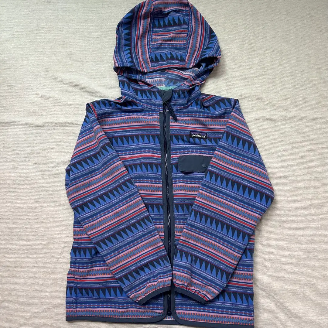 【値下げ】パタゴニア バギーズジャケット　パーカー　キッズXXL patagonia - パタゴニア キッズ バギーズ ジャケット XXLサイズ