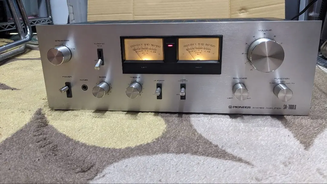 【ジャンク品】　パイオニア　ステレオアンプ　SA-7600 Yahoo!オークション -「pioneer sa-7600」の落札相場・落札価格