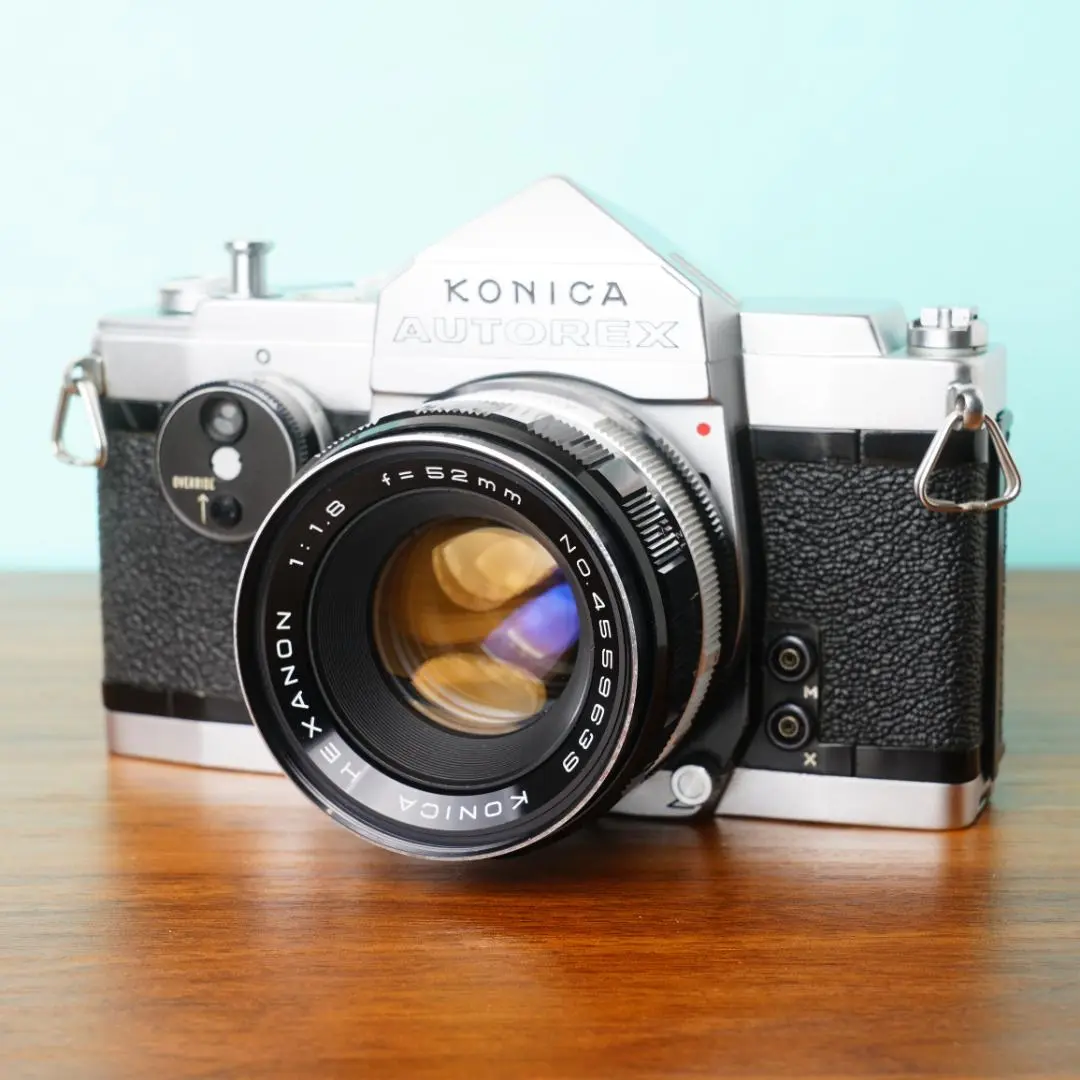 KONICA AUTOLEX P フィルムカメラ　 52mm 1.8 レンズ付き RARE from 1965/6 - Konica Autorex Camera with Hexanon 52mm