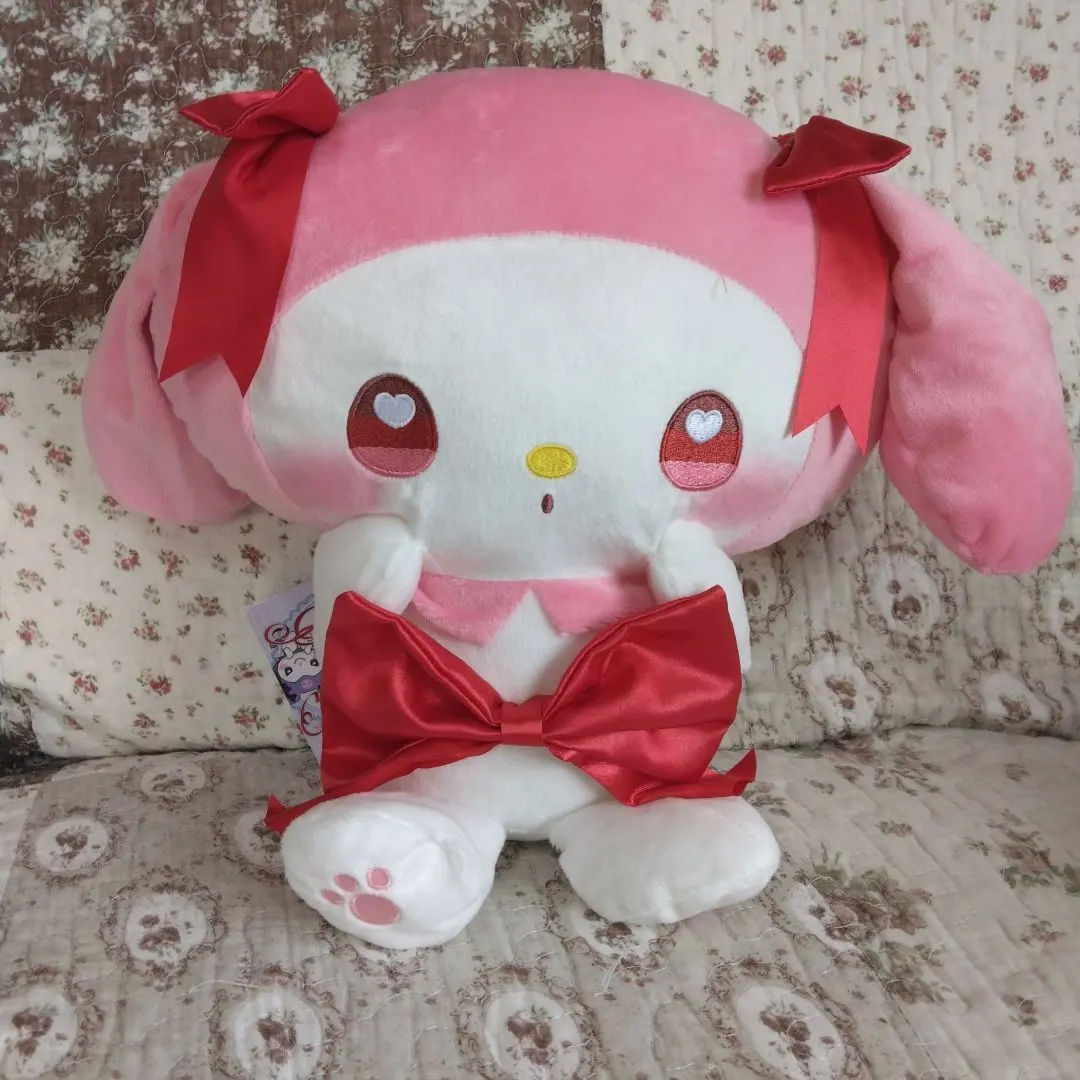 Thumbnail of Yurukawa Sanrio Ribbon Holic L Plush - My Melody (approx. 29cm)