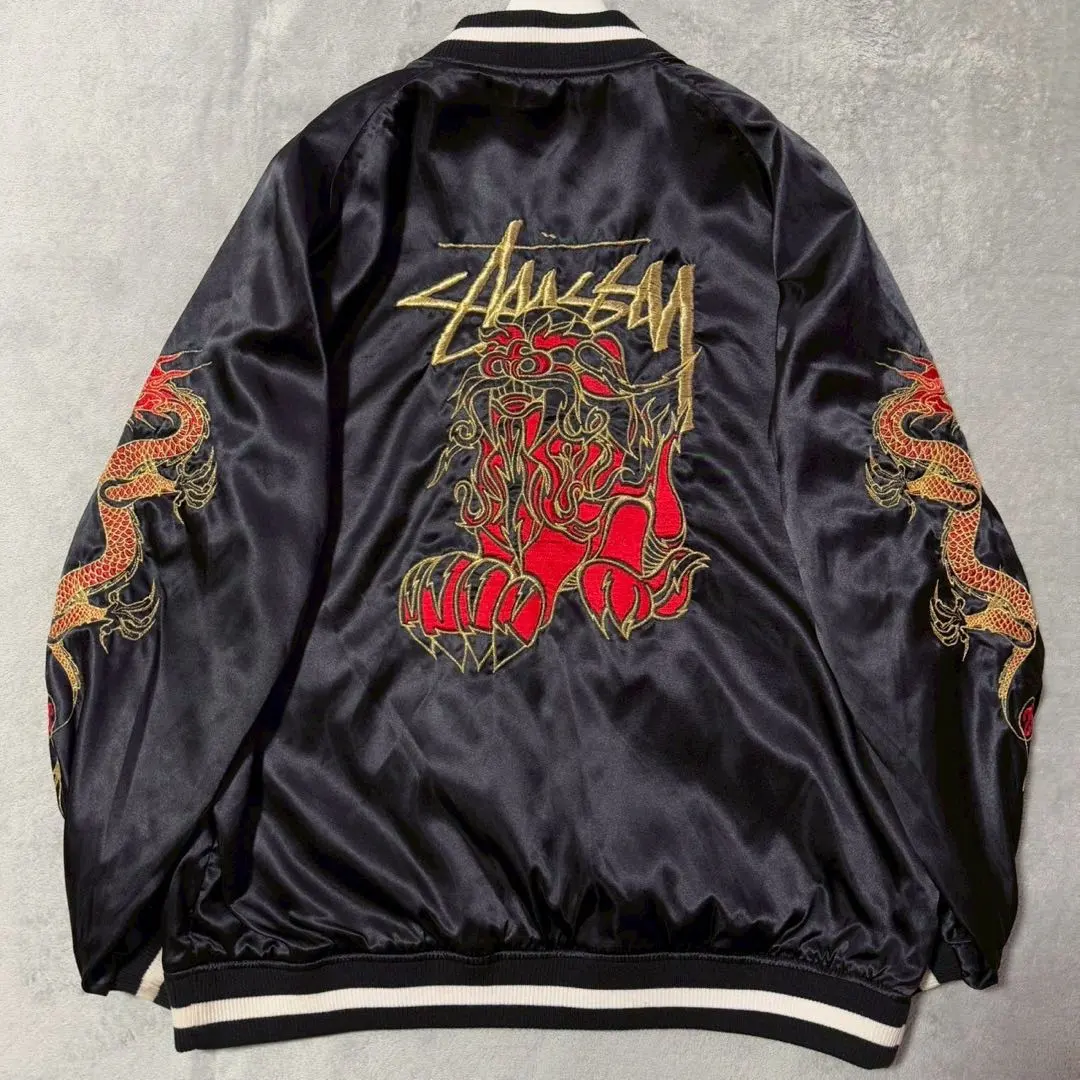 希少 stussy スカジャン 35周年 oldstussy ステューシー 希少 stussy スカジャン 35周年 oldstussy ステューシー
