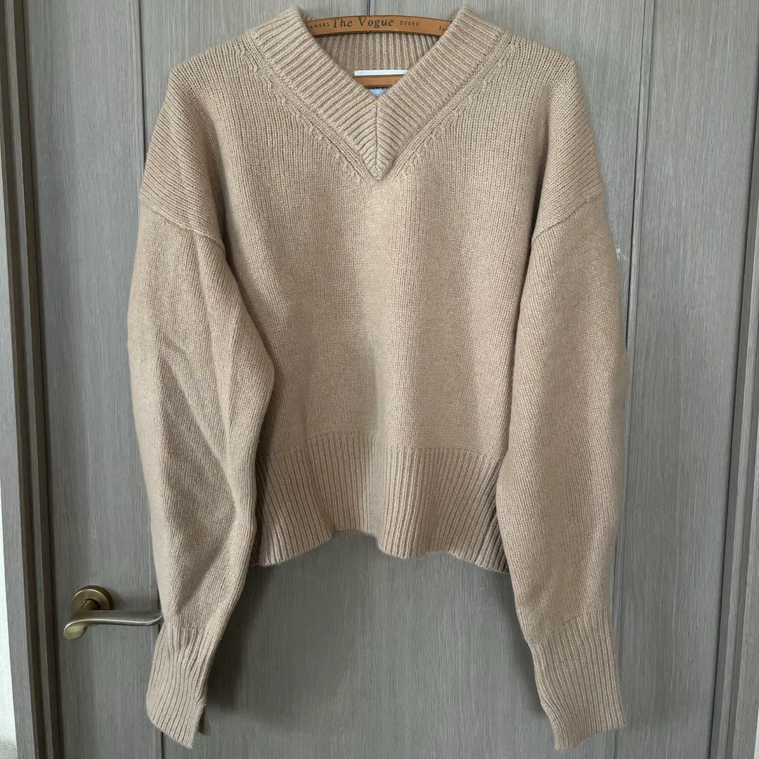 【ADAM ET ROPE'】羊毛喀什米爾針織衫 的縮圖