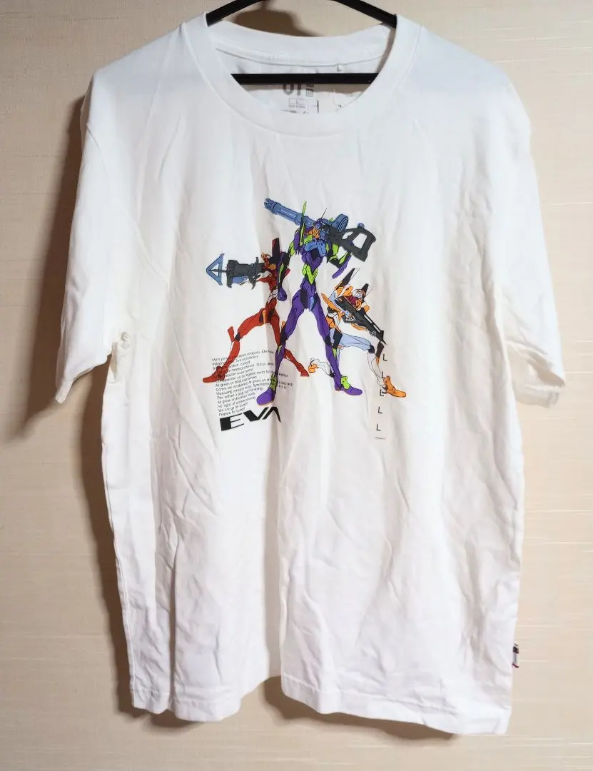 Thumbnail of Evangelion T-shirt, L size, White