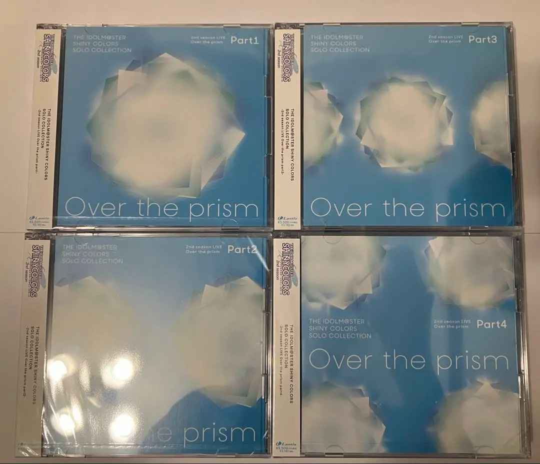 シャニマスOver the prism会場オリジナルCD4枚セット(特典付き) アニメ『アイドルマスター シャイニーカラーズ 2nd season』主題