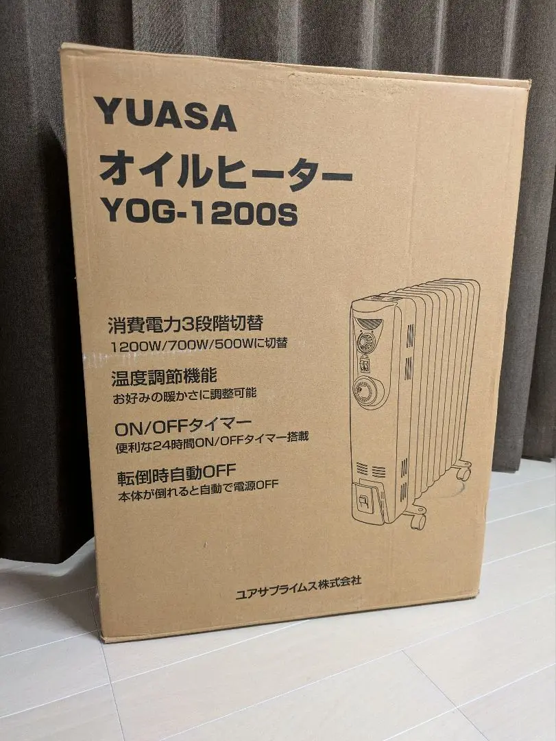 YUASA YOG-1200S オイルヒーター YUASA YOG-1200S オイルヒーター