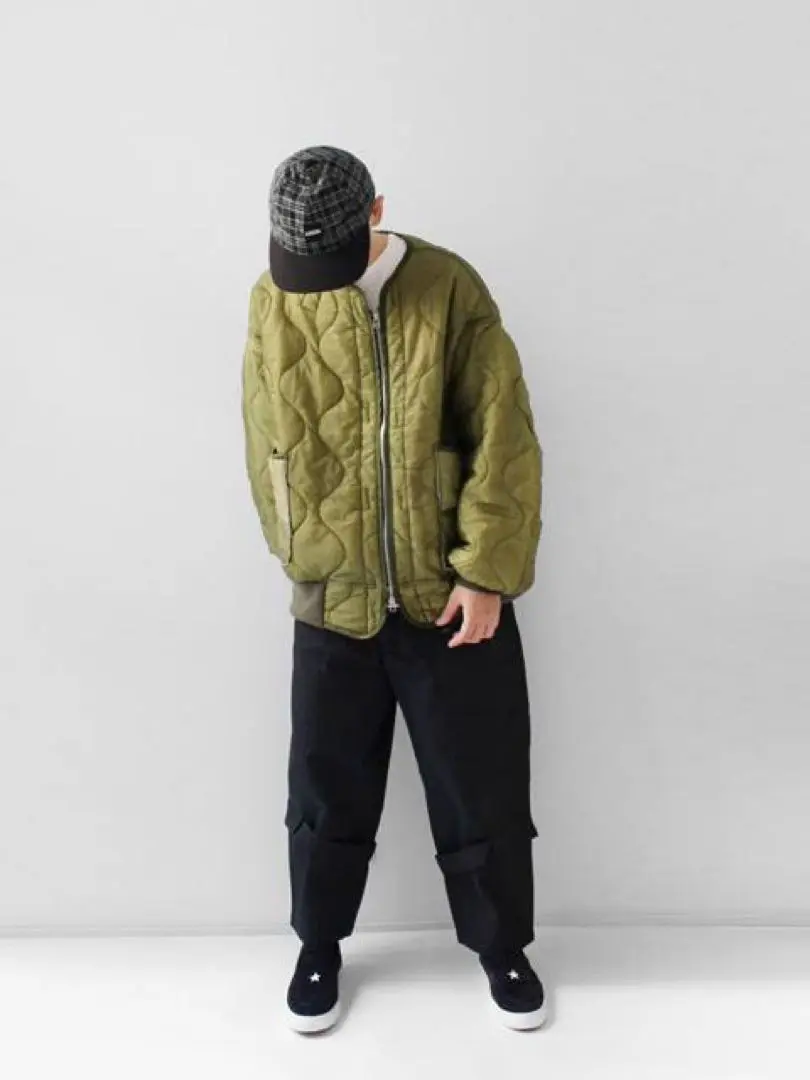 ODDMENT オッドメント ビッグシルエットキルティングライナージャケット JEANS FACTORY コート アウター 「ODDMENT/オッドメント」 M-65