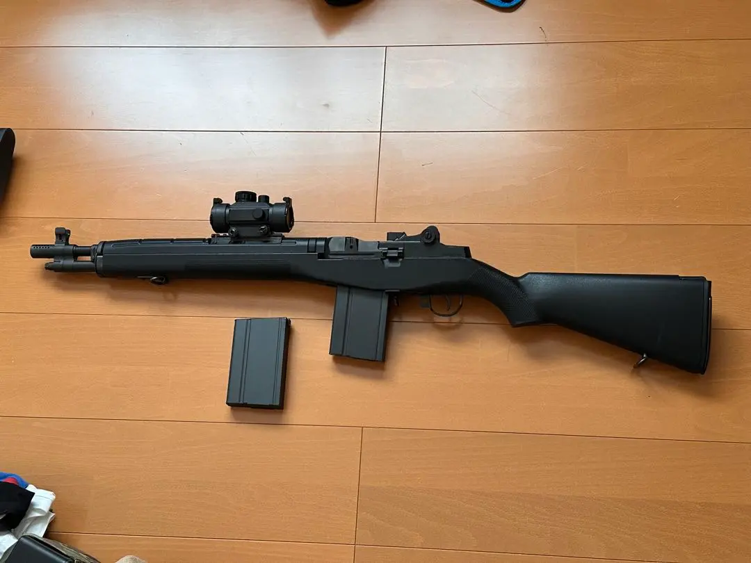 M14 SOCOM ドットサイト 多段マガジン付き gwセール