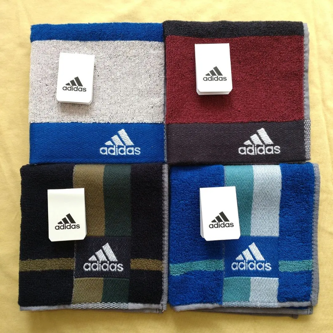 Thumbnail of New Adidas towel handkerchiefs, set of 4