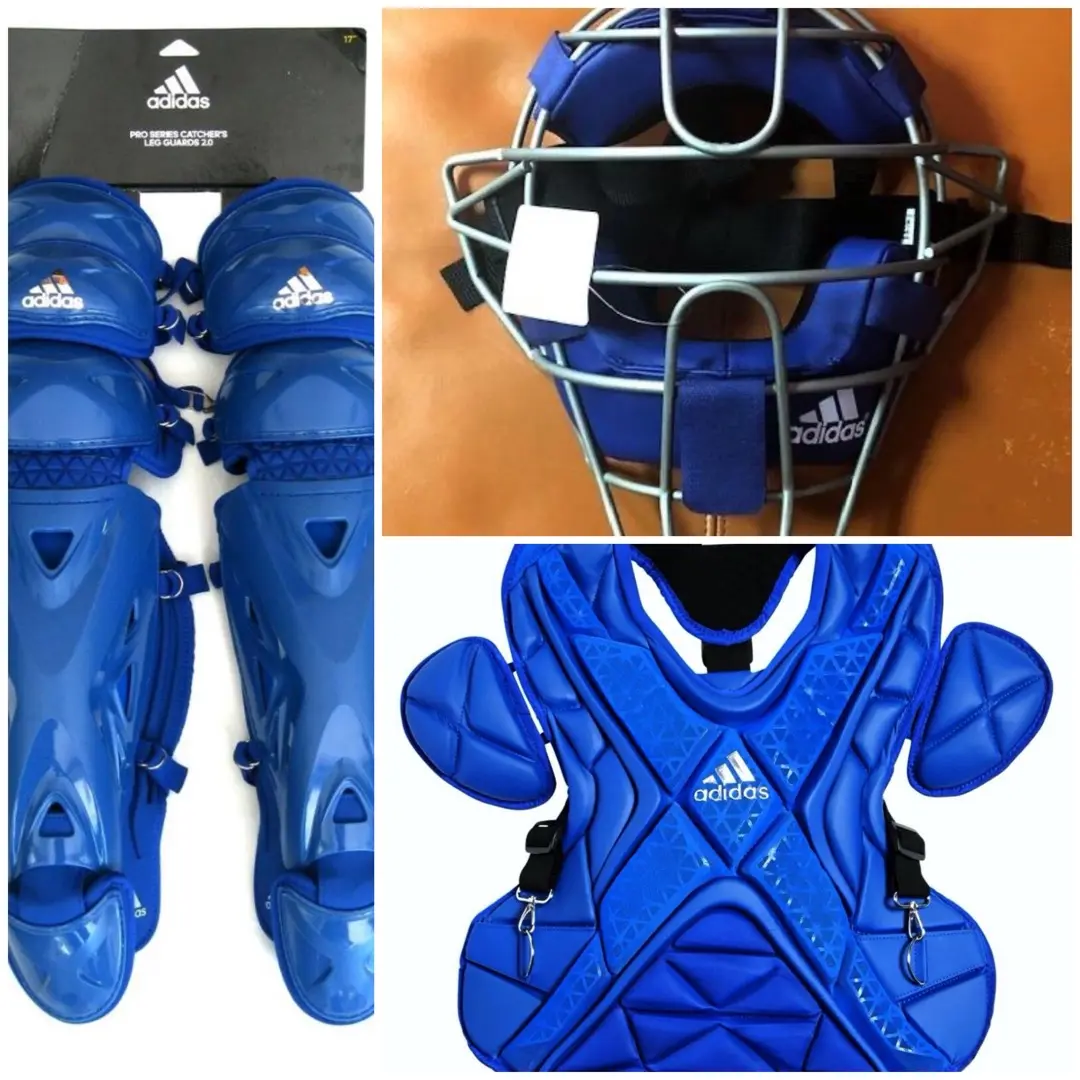adidas キャッチャーマスク 青/黒 顎ガード付き 2025年最新】adidas キャッチャー用品の人気アイテム - メルカリ