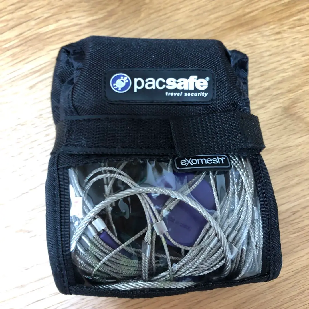 Pacsafe 55ℓ 盗難防止ワイヤーネット PacSafe パックセーフ55 ワイヤーロック 防犯 セキュリティ 海外