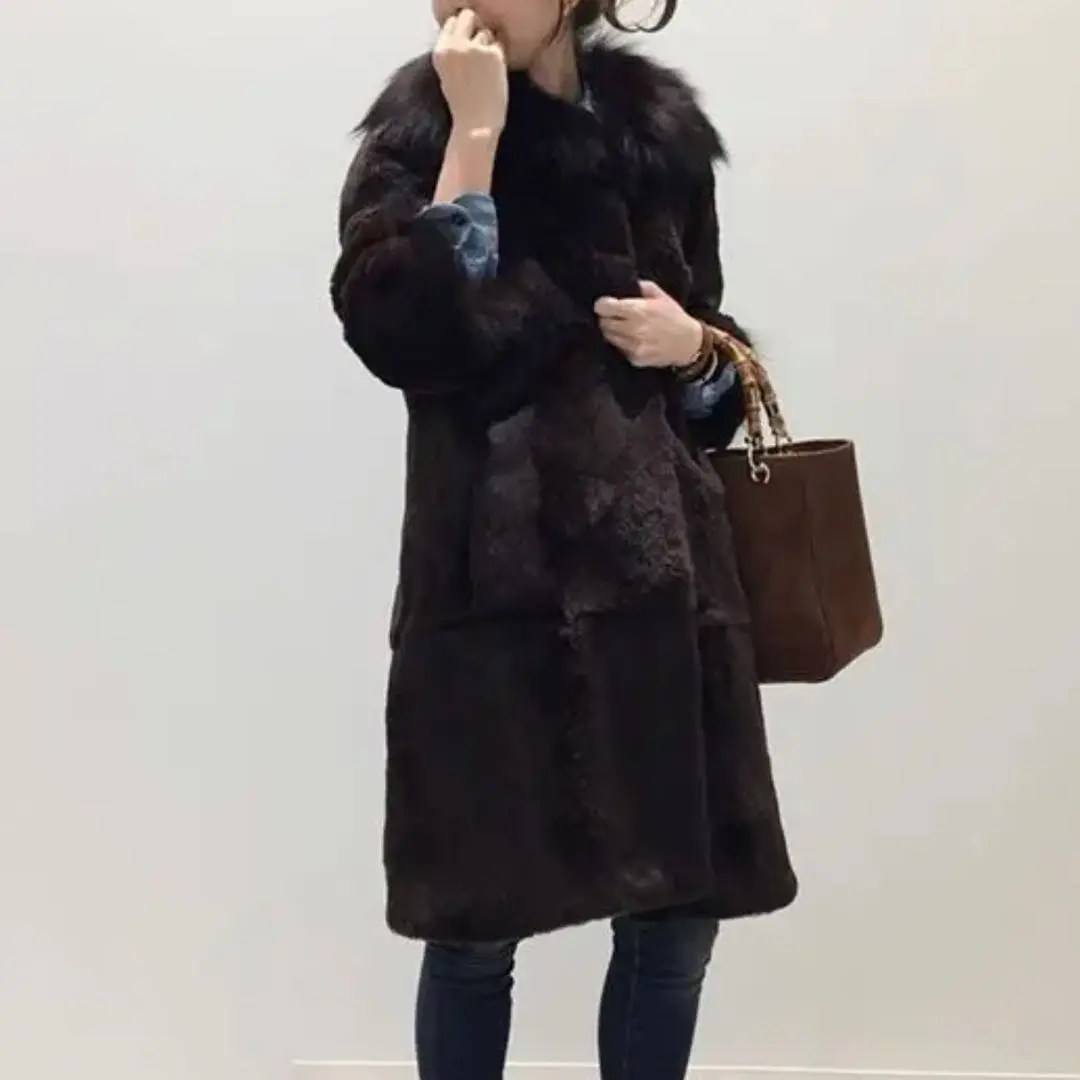 お値段交渉可　Ines Marechal（イネスエマレシャル）ムートンジャケット お値段交渉可 Ines Marechal（イネスエマレシャル）ムートン