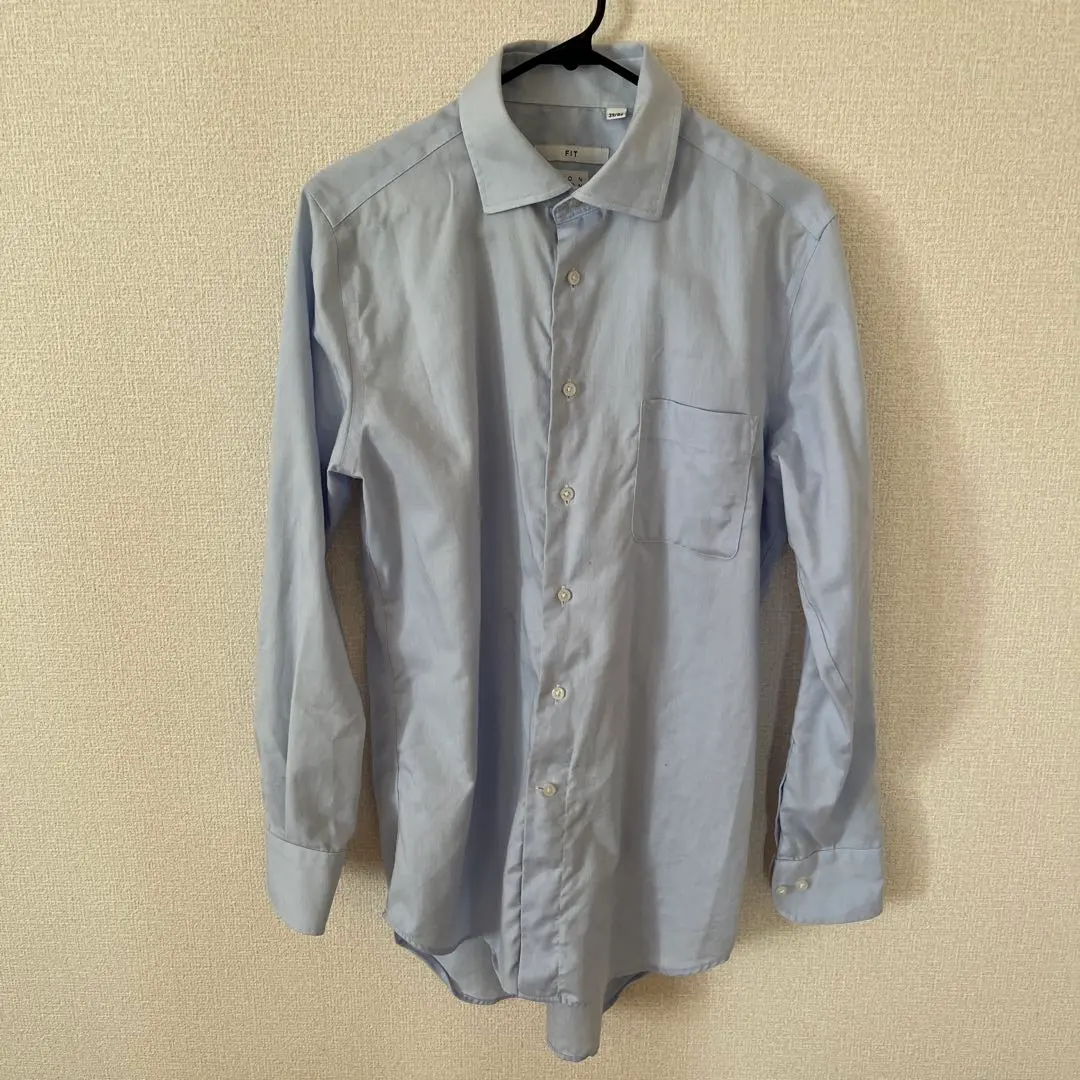 Thumbnail of Light blue long-sleeved dress shirt