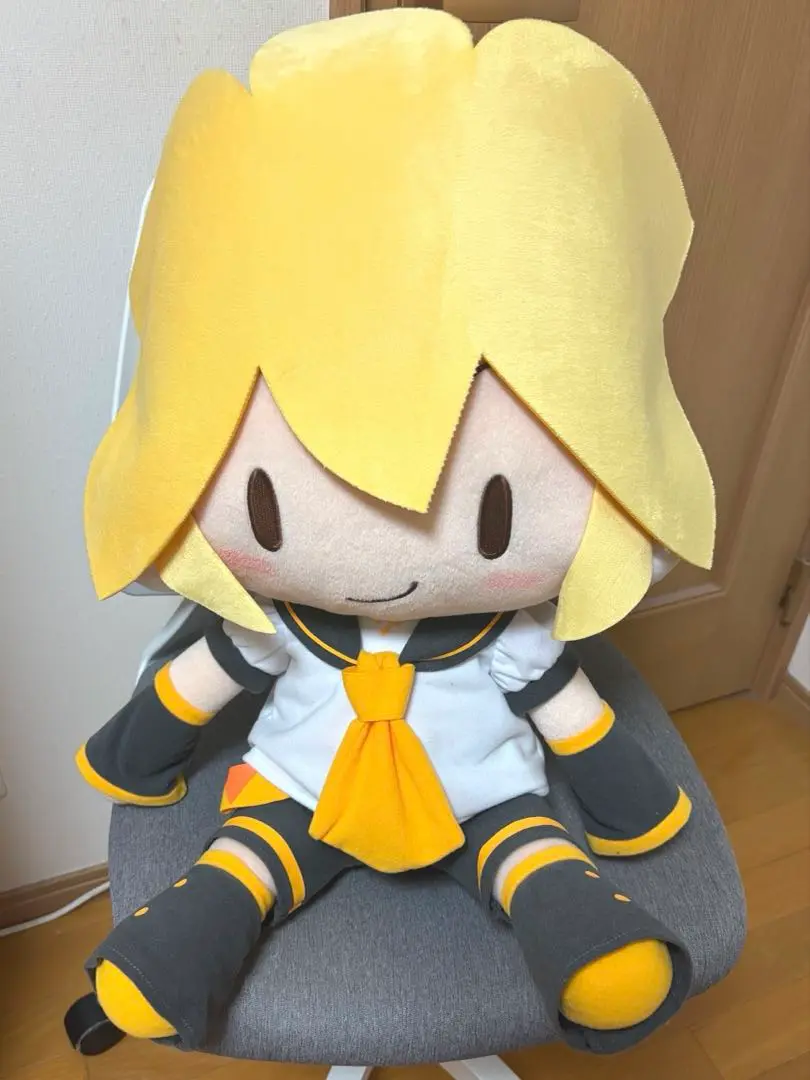 鏡音レン　どでかジャンボぬいぐるみ　ふわぷち　さんぱち 初音ミクシリーズ 鏡音レン ふわぷち どでかジャンボぬいぐるみ