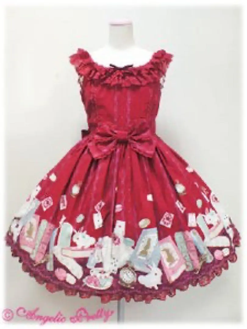 アンジェリックプリティ　Wonder Story ジャンパースカート　サックス 2025年最新】Angelic Pretty wonder storyの人気アイテム - メルカリ