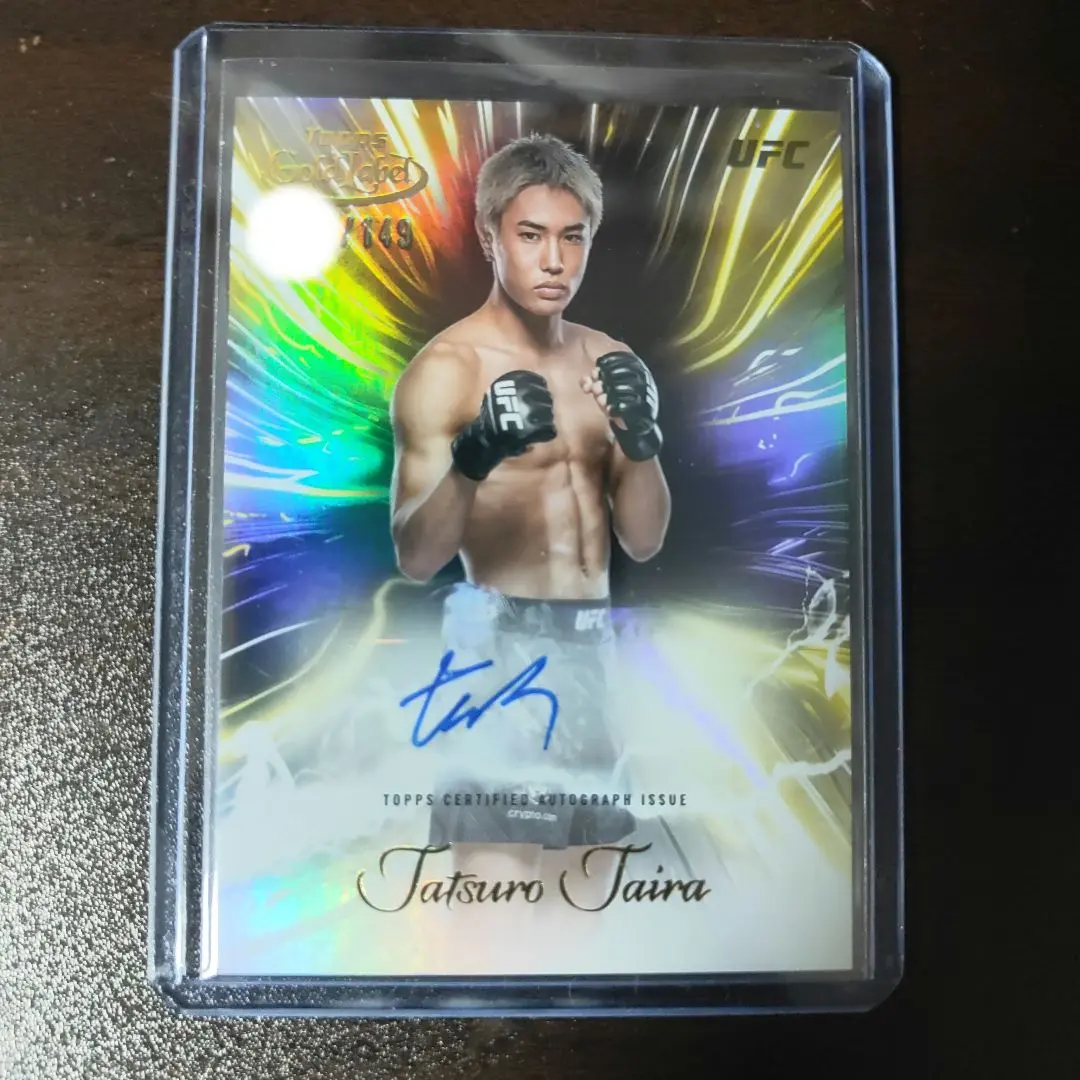 UFC マネル・ケイプ 50シリ直筆サインカード パッチオート Topps