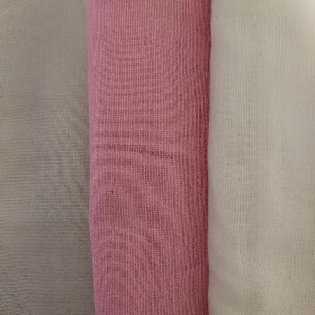 Thumbnail of Fabric gauze, 3 pieces, each 1m, plain, for bibs, handkerchiefs, masks, baby clothes