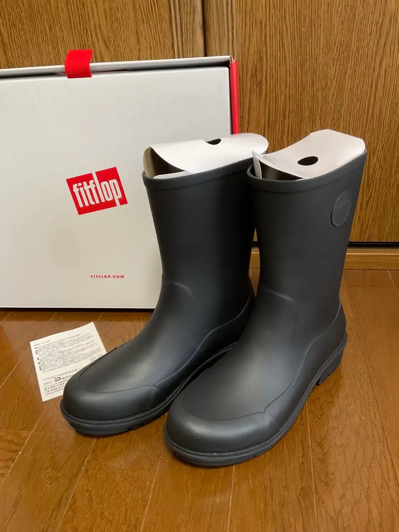 【一部予約販売中】 fitflop 秋冬レイン&スノーロングブーツ24㎝ 靴