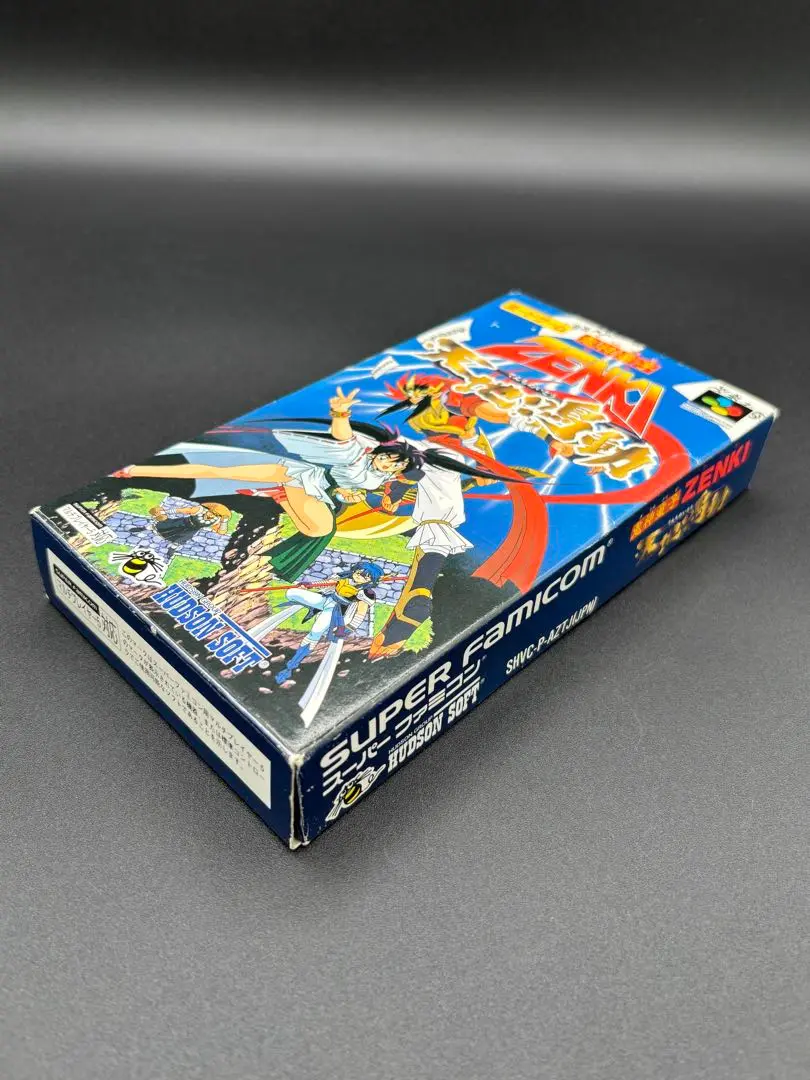 動作確認済み・箱説付】スーパーファミコン 鬼神童子ZENKI 天地鳴動