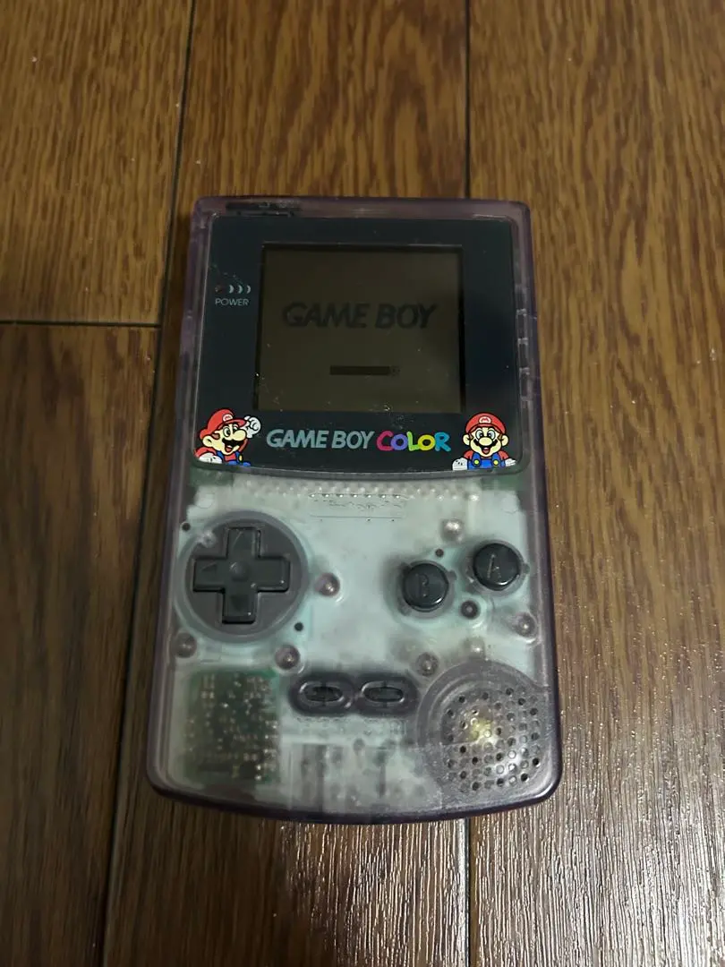 【希少品】ジャスコオリジナル ゲームボーイカラーマリオバージョン クリアパープル 希少品】ジャスコオリジナル ゲームボーイカラーマリオ