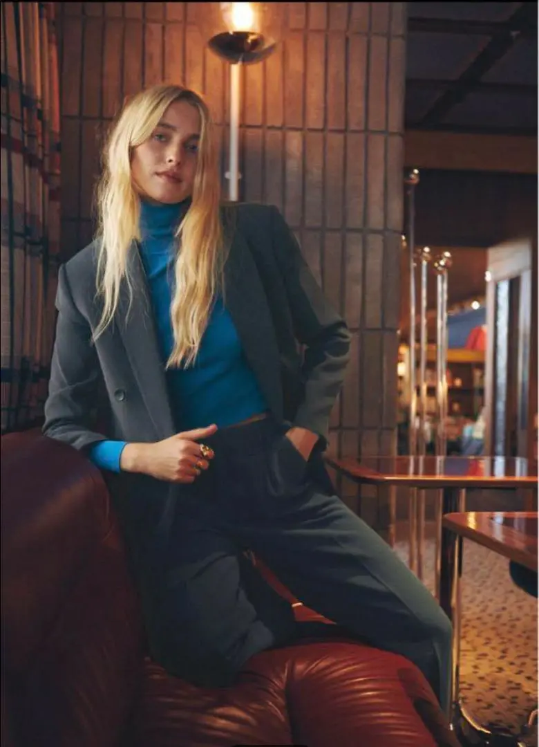 2025年最新】ZARA 季節感：春 レディース ビジネス パンツスーツ