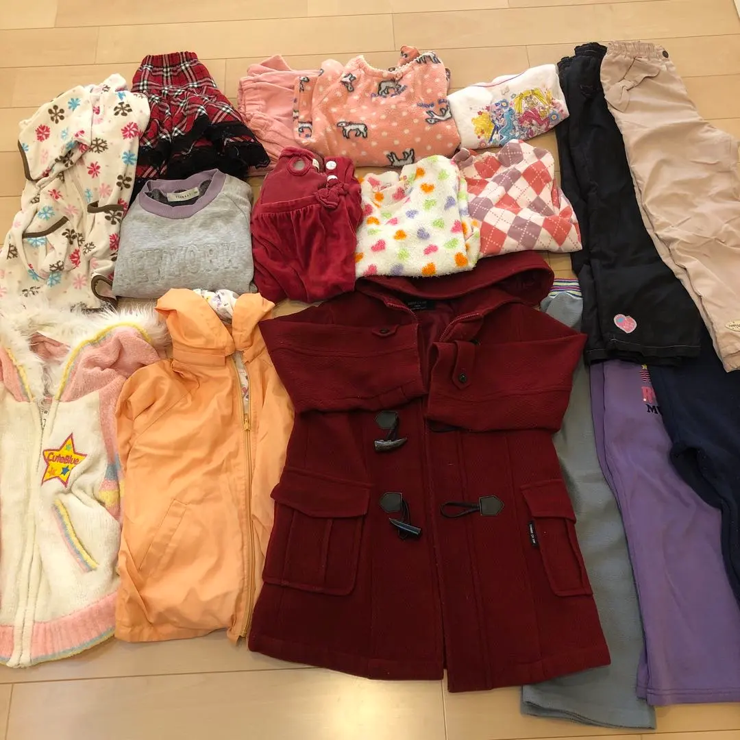 Thumbnail of Girls' 120cm Autumn/Winter Clothing Bundle - 16 Items