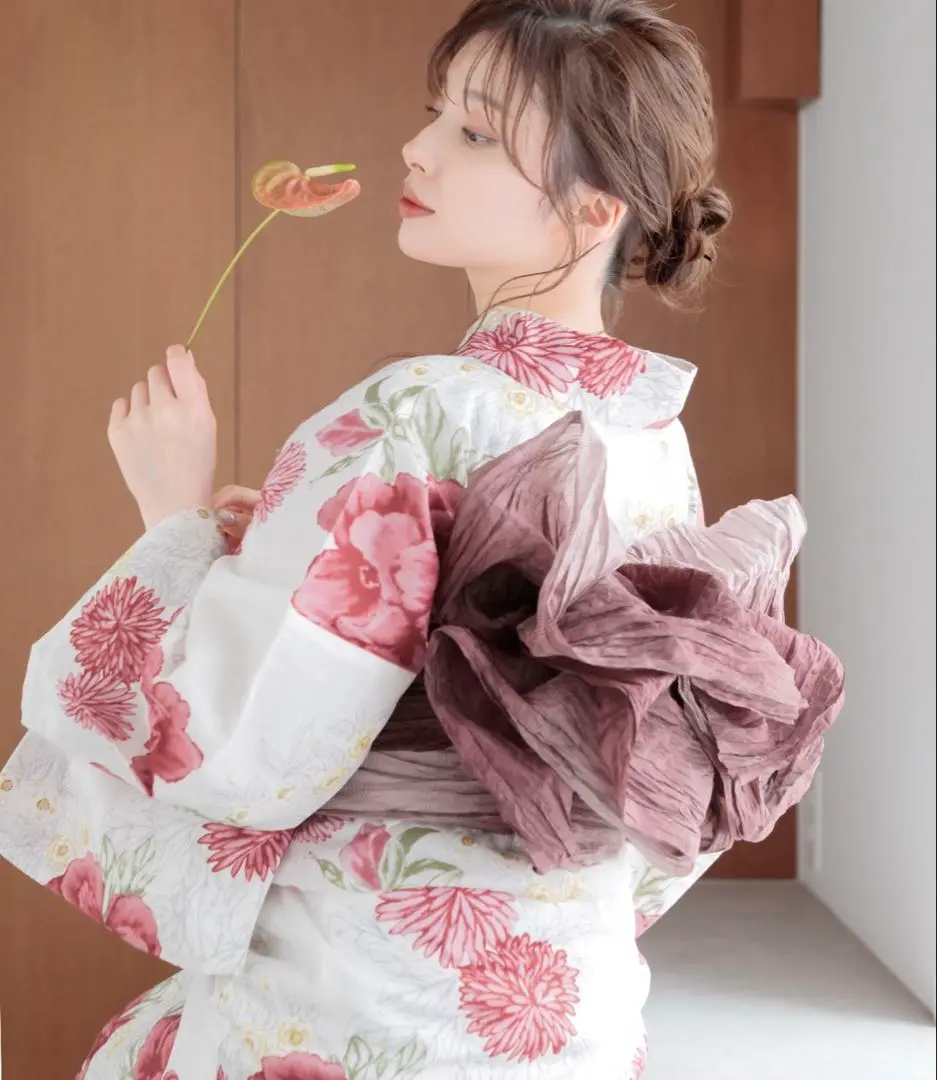 本日限定値下げ　完全完売品✨大正ロマン牡丹寄せ　ディータ　浴衣　セット　DITA Dita 大正ロマン牡丹寄せ 浴衣