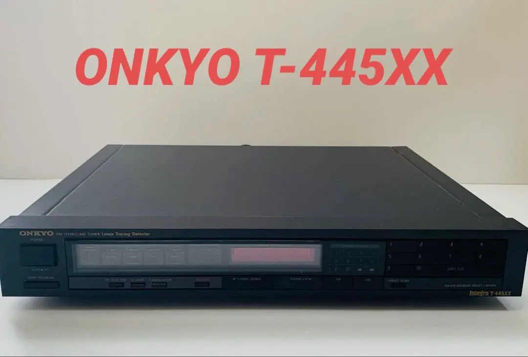 ONKYO integra T-445XX FM/AMチューナー美品