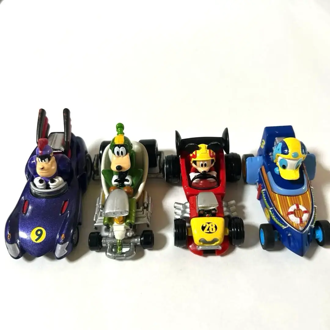希少トミカひろげてあそぼう！ミッキーガレージ➕トミカ4点　クリスマスプレゼントに 2025年最新】ミッキーマウスとロードレーサーズ トミカ ひろげて