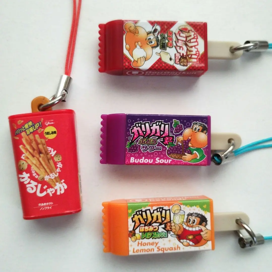 【激レア】グリコ　お菓子　ミニチュア　ストラップ グリコ - glico グリコ ビスコ ミニチュアマスコット チャーム
