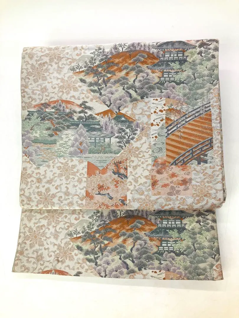 Thumbnail of Shoba-ori Fukuro Obi (woven bag-style obi)